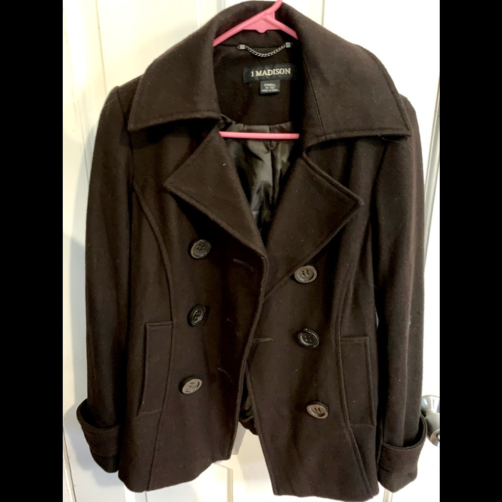 Brown Pea Coat